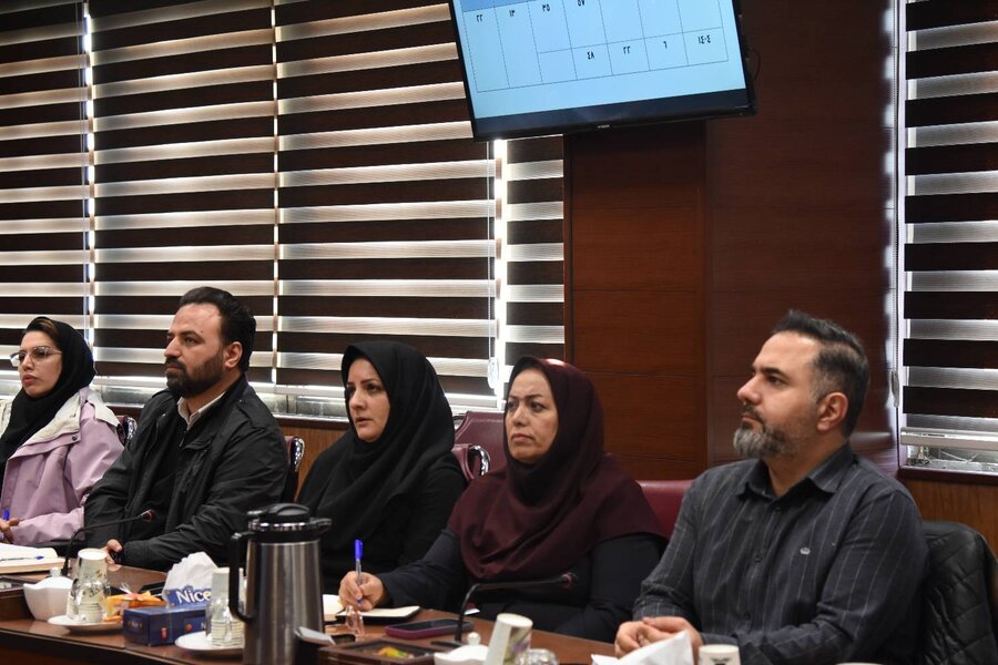 کمیته مدیریت عملکرد بهزیستی استان تهران با محوریت ارزیابی جشنواره شهید رجایی