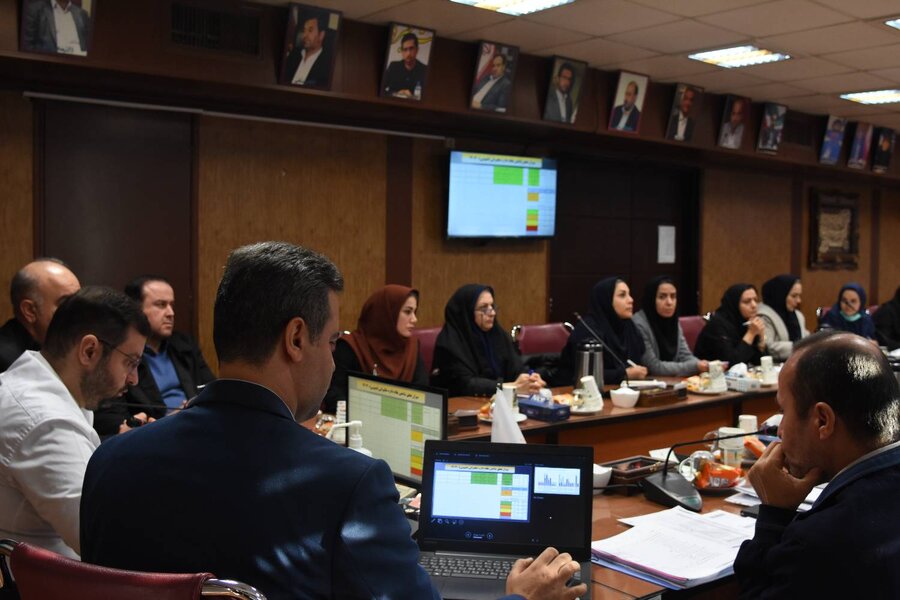 کمیته مدیریت عملکرد بهزیستی استان تهران با محوریت ارزیابی جشنواره شهید رجایی