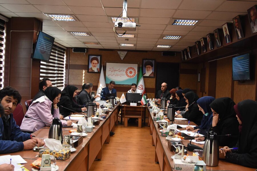 کمیته مدیریت عملکرد بهزیستی استان تهران با محوریت ارزیابی جشنواره شهید رجایی