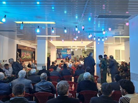 خمینیشهر| دیدار با فرمانده سپاه و بازدید از آسایشگاه جانبازان