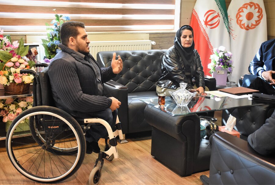 تقدیری برای حمایت بهزیستی از ورزشکاران