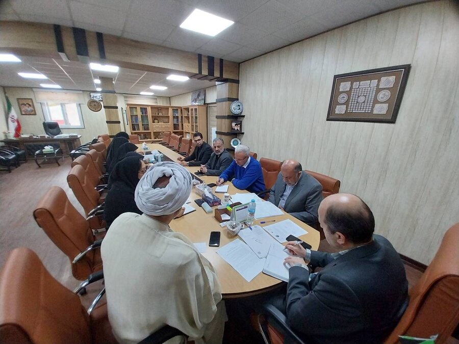 برگزاری نشست هم‌اندیشی و برنامه‌ریزی ماه مبارک رمضان در بهزیستی گیلان