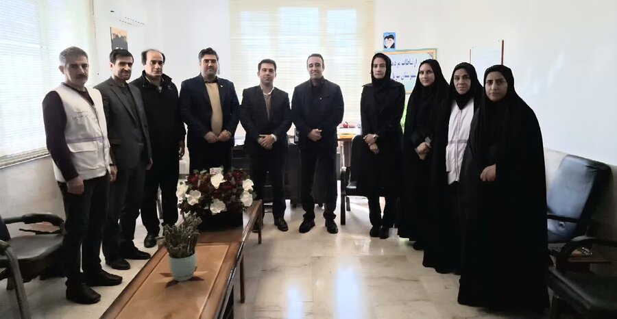 بازدید از اداره بهزیستی شهرستان سرپل‌ذهاب