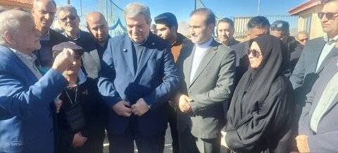 بازدید رئیس سازمان بهزیستی کشور از پروژه خانه سالمندان مهر شهرضا
