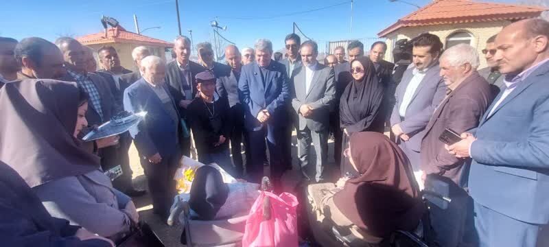 بازدید رئیس سازمان بهزیستی کشور از پروژه خانه سالمندان مهر شهرضا