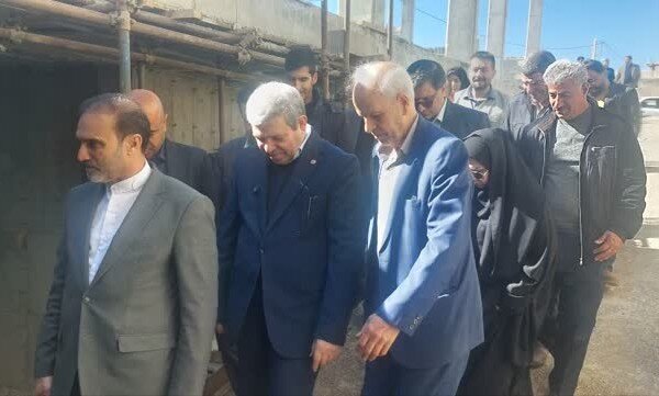 بازدید از محل احداث مرکز شبانهروزی جسمی–حرکتی و ضایعه نخاعی کمایی در اصفهان