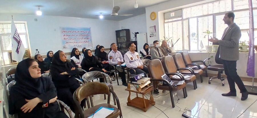 برگزاری دوره آموزشی راهنمای مداخله در بحران خودکشی ویژه کارشناسان مراکز اورژانس اجتماعی خوزستان