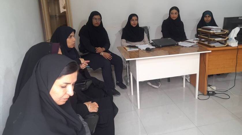 حضور نماینده مدیرکل و سرپرست مشارکت‌های مردمی بهزیستی استان در شهرستان دشتی جهت نظارت بر اجرای طرح پویش سلام محله