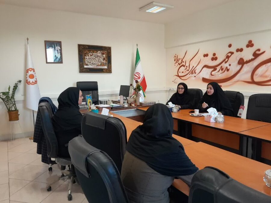 بازدید رئیس اداره پذیرش بهزیستی استان قزوین از شهرستان بوئین‌زهرا 