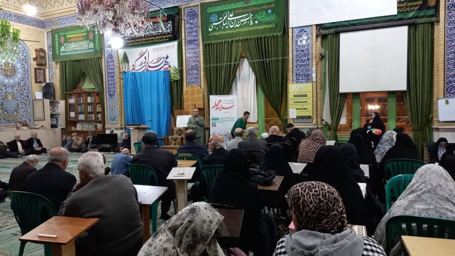 برگزاری میز خدمت "طرح سلام" در آستان مقدس امامزاده علی ( ع)