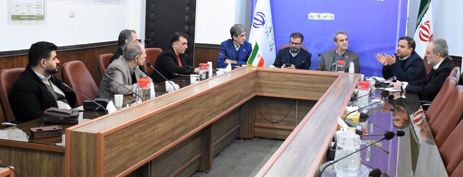 نشست با معاون استاندار - 9 بهمن