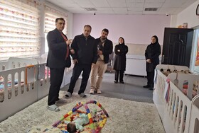 بازدید مسئولان بهزیستی کشور از شیرخوارگاه معتضدی