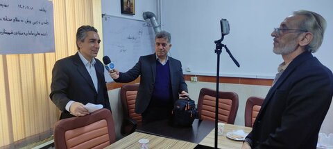 قرچک l مصاحبه خبری اصحاب رسانه با سرپرست بهزیستی با هدف معرفی پویش «سلام محله»