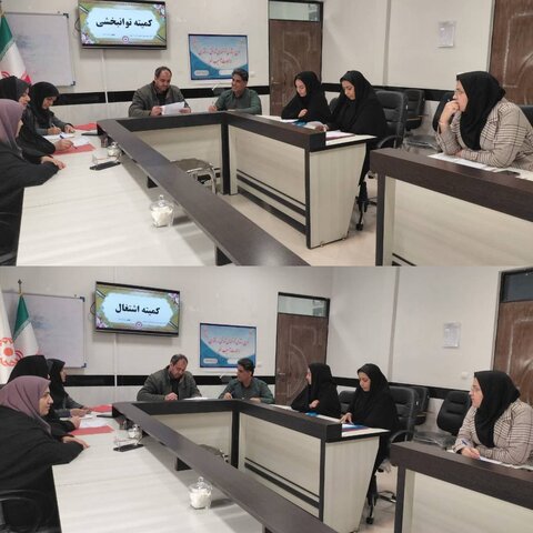 برگزاری کمیته توانبخشی و اشتغال در بهزیستی بشرویه