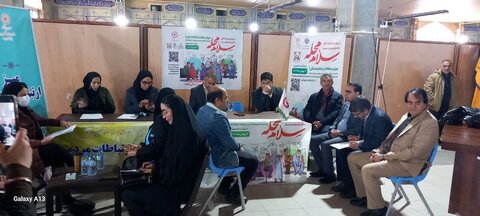 برپایی میز خدمت در راستای اجرای طرح پویش «سلام محله» در مصلی های نماز جمعه استان کهگیلویه و بویراحمد