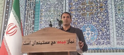 تشربح پویش سلام محله در نماز جمعه شهرچرام