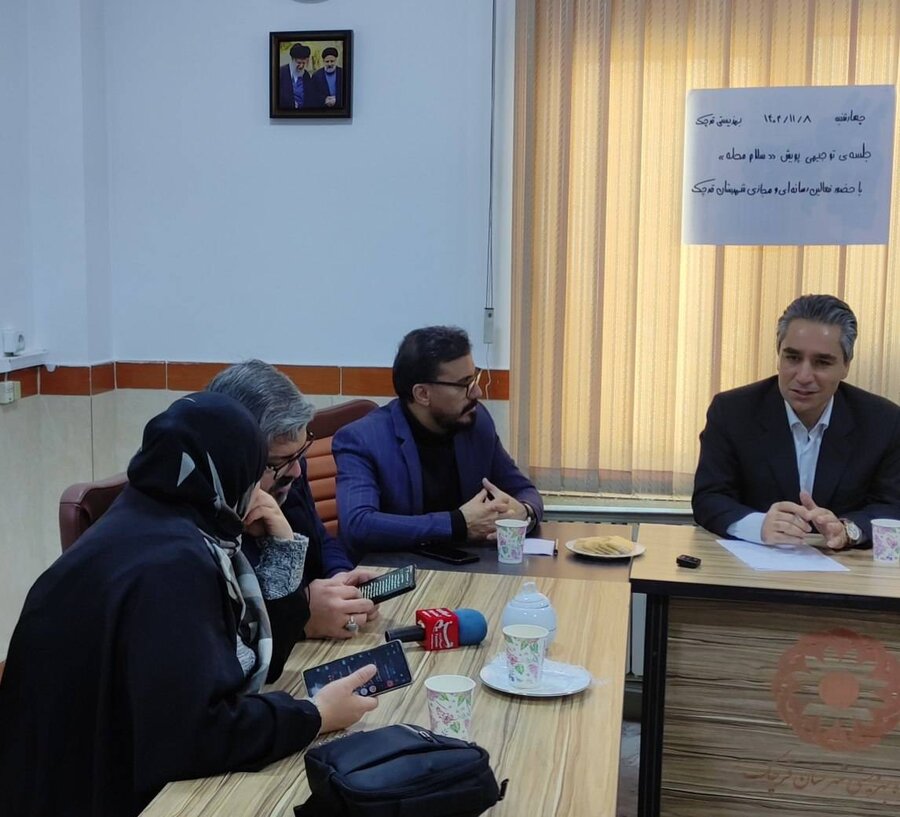 قرچک l جلسه ی توجیهی پویش "سلام محله" با حضور فعالین رسانه‌ای 