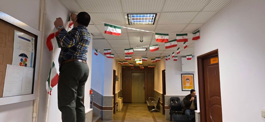 شهر قدس | بهزیستی شهرستان غرق در حال‌وهوای دهه مبارک فجر شد