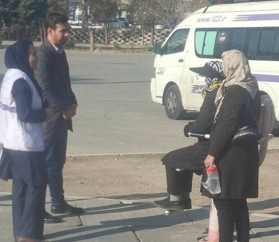 شهر قدس | استقرار اورژانس اجتماعی بهزیستی در محلات کم‌برخوردار شهرستان 