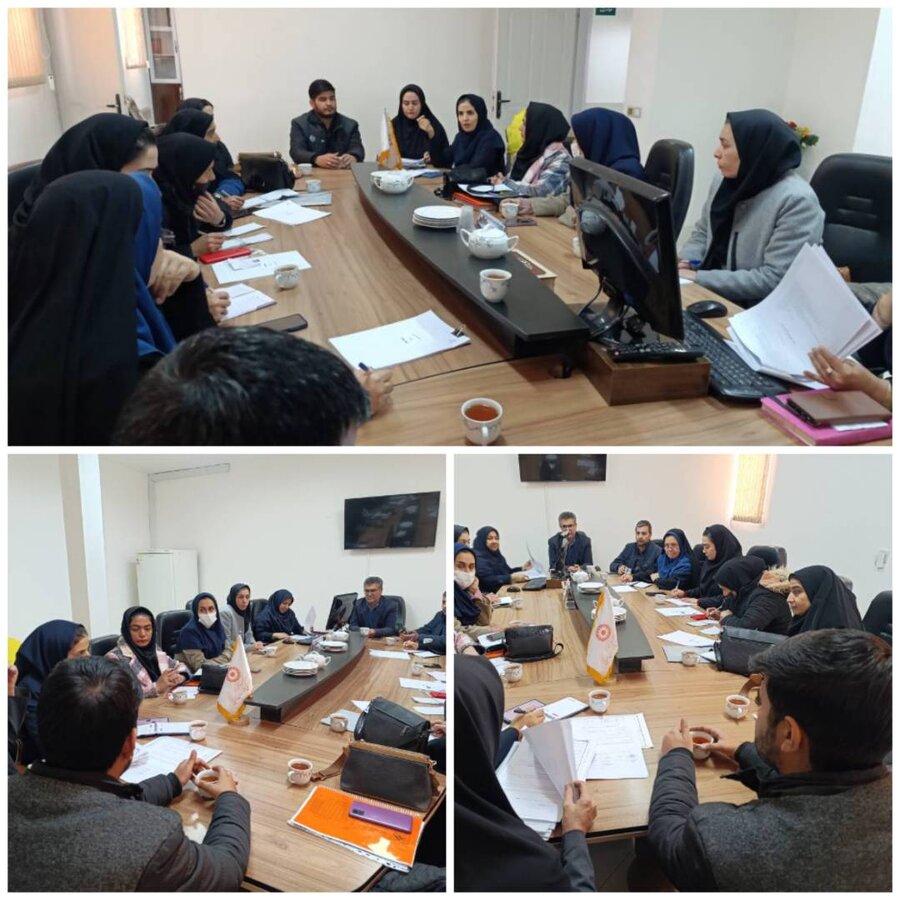 جلسه هم‌اندیشی مدیریت بهزیستی شهرستان بیرجند با مراکز مثبت‌ زندگی برای اجرای طرح "پویش سلام محله"