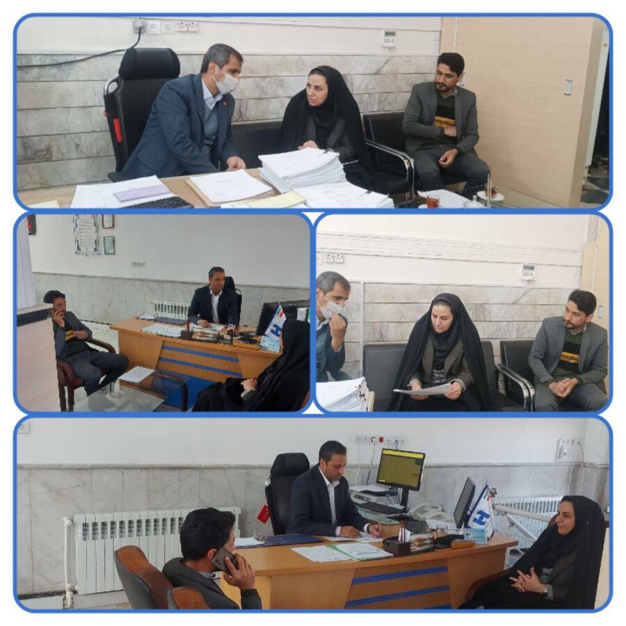 نشست هماهنگی رئیس اداره بهزیستی شهرستان با مدیران بانک‌های عامل شهرستان برگزار شد
