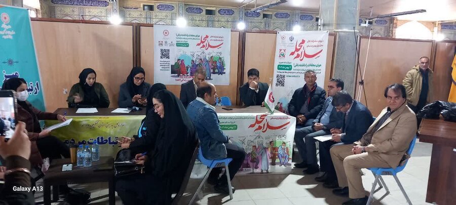 برپایی میز خدمت در راستای اجرای طرح پویش «سلام محله» در مصلی های نماز جمعه استان کهگیلویه و بویراحمد