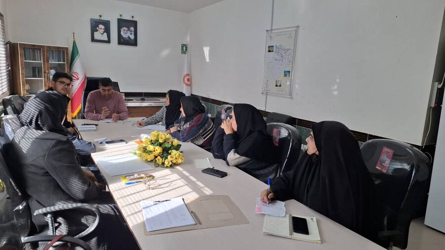 برگزاری کمیته توانبخشی و اشتغال در بهزیستی نهبندان