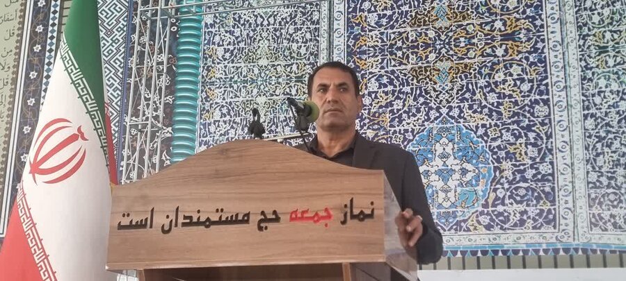 تشربح پویش سلام محله در نماز جمعه شهرچرام