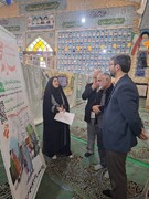 پاکدشت | حضور کارشناسان بهزیستی  و مراکز «مثبت زندگی» در پویش «سلام محله» در مصلای نمازجمعه