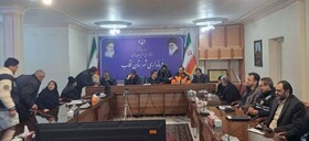 پیگیری مطالبات مردمی با حضور رؤسای ادارات شهرستان