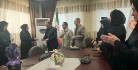 تکریم و معارفه رئیس شیرخوارگاه معتضدی