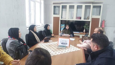 جلسه هماهنگی  پویش سلام محله در بهزیستی شوط برگزار شد