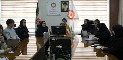 برگزاری جلسه برنامه‌ریزی پویش «سلام محله» در اداره بهزیستی مهاباد