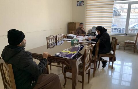برگزاری کمیسیون پزشکی جسمی‌حرکتی در اداره بهزیستی مهاباد