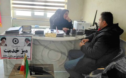 دیدار چهره به چهره رئیس اداره بهزیستی سردشت با مددجویان