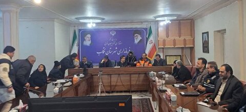 پیگیری مطالبات مردمی با حضور رؤسای ادارات شهرستان