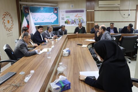 برگزاری جلسه کارگروه عملیاتی مراکز مثبت زندگی بهزیستی خوزستان با محوریت پویش سلام محله
