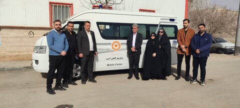 آغاز بکار ون سنتر قم با تحویل ون جدید