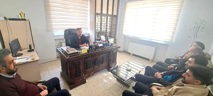 جلسه هماهنگی پویش سلام محله در بهزیستی اشنویه برگزار شد