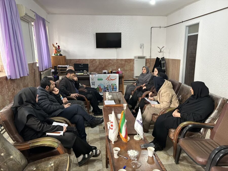 گرمی| جلسه هماهنگی اجرای طرح ملی «سلام محله» در بهزیستی شهرستان گرمی برگزار شد