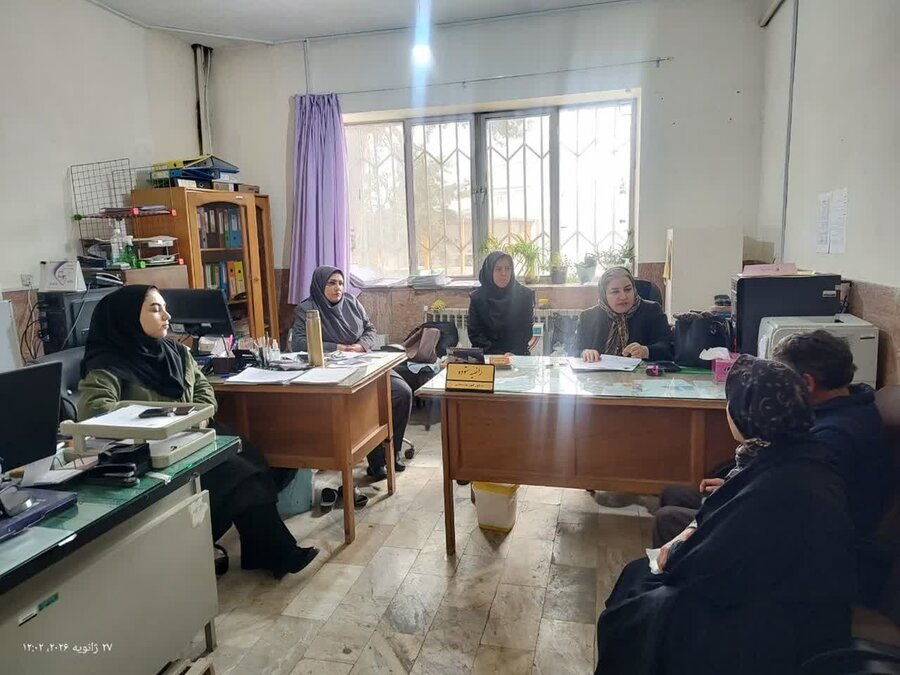 گرمی| برگزاری کمیسیون اعصاب و روان در شهرستان گرمی