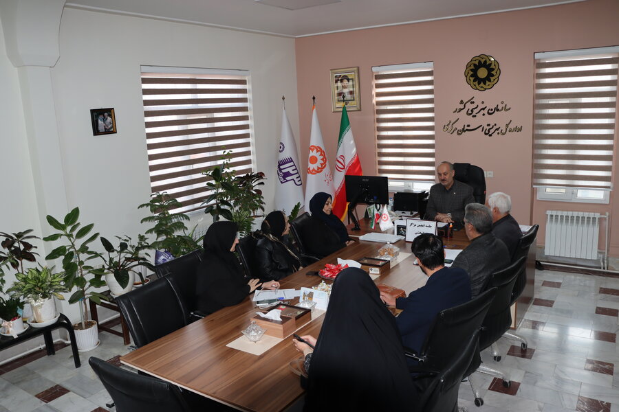 برگزاری جلسه انجمن مراکز توانبخشی با حضور مدیرکل و معاون توانبخشی بهزیستی