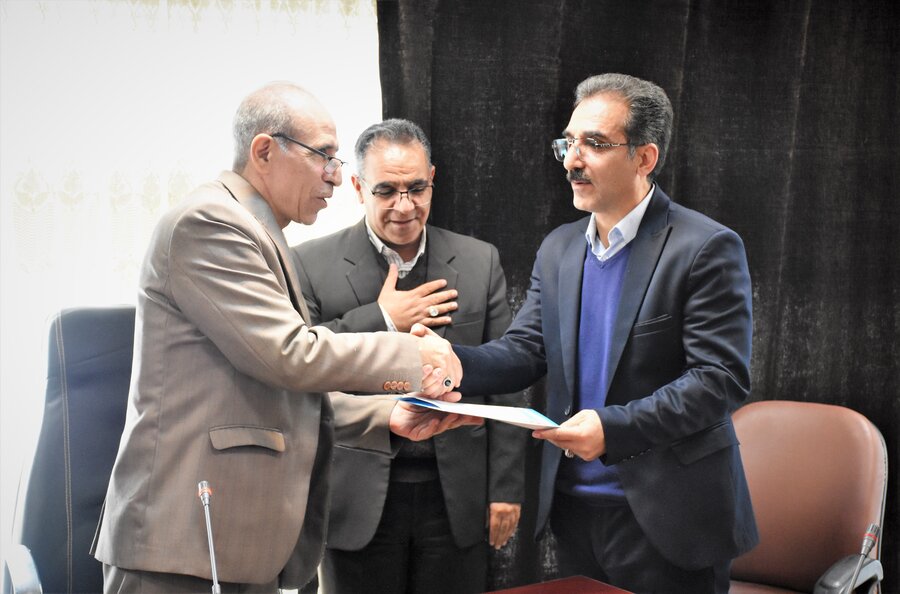 تکریم و معارفه معاون اداره بهزیستی شهرستان کرمانشاه