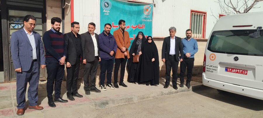 آغاز بکار ون سنتر قم با تحویل ون جدید