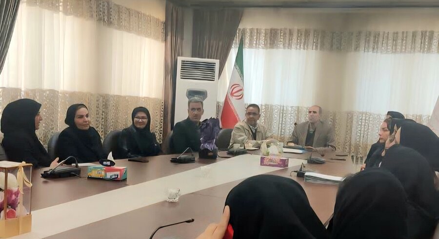 تکریم و معارفه رئیس شیرخوارگاه معتضدی