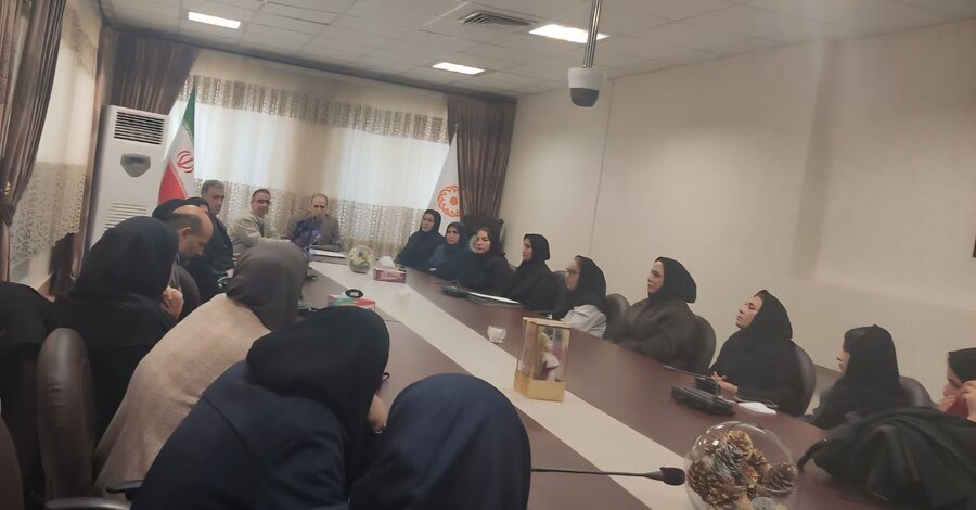 تکریم و معارفه رئیس شیرخوارگاه معتضدی