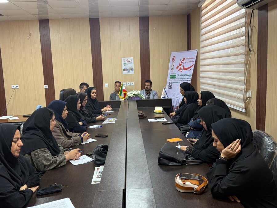 لامرد|دومین جلسه هماهنگی پویش سلام محله