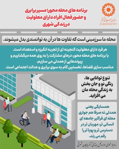 اینفوگرافی| پیوندهایی از همدلی با برنامه های محله محور