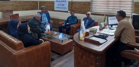 خمیر| نشست مشترک برای راه‌اندازی هیئت ورزش نابینایان خمیر