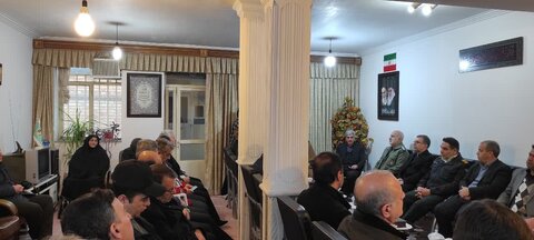 دیدار روسای ادارات با امام‌جمعه شهرستان اسکو به مناسبت آغاز دهه فجر